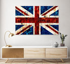 British Flag by Stella Bradley on GIANT ART - red flags