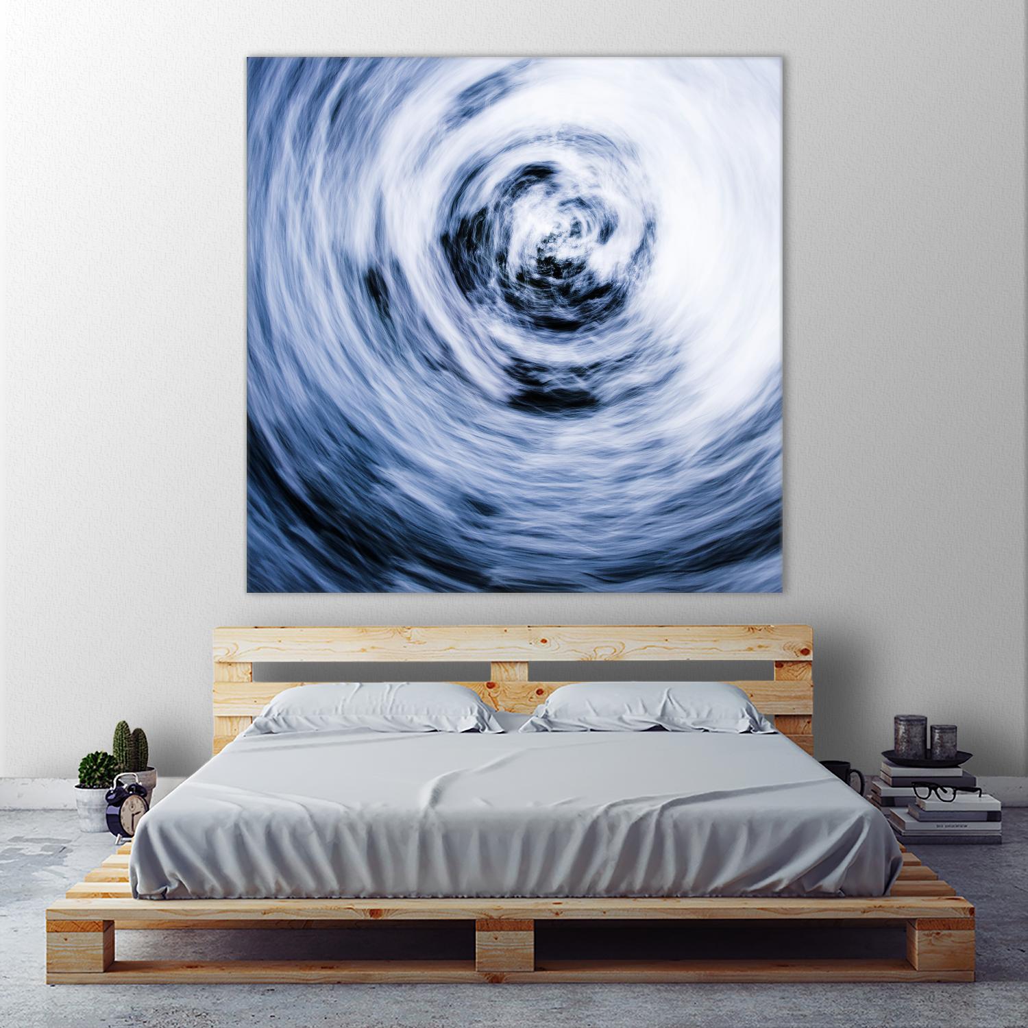 Forest Abstract 1 by Acer Images on GIANT ART - blue photo art