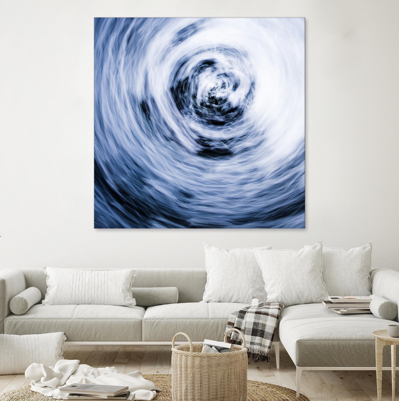 Forest Abstract 1 by Acer Images on GIANT ART - blue photo art