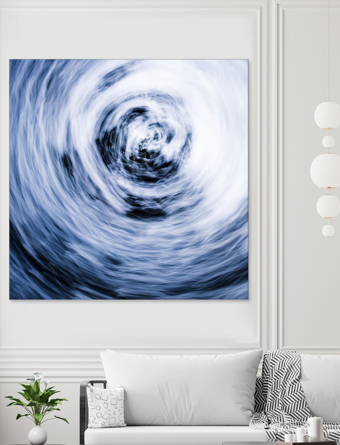 Forest Abstract 1 by Acer Images on GIANT ART - blue photo art