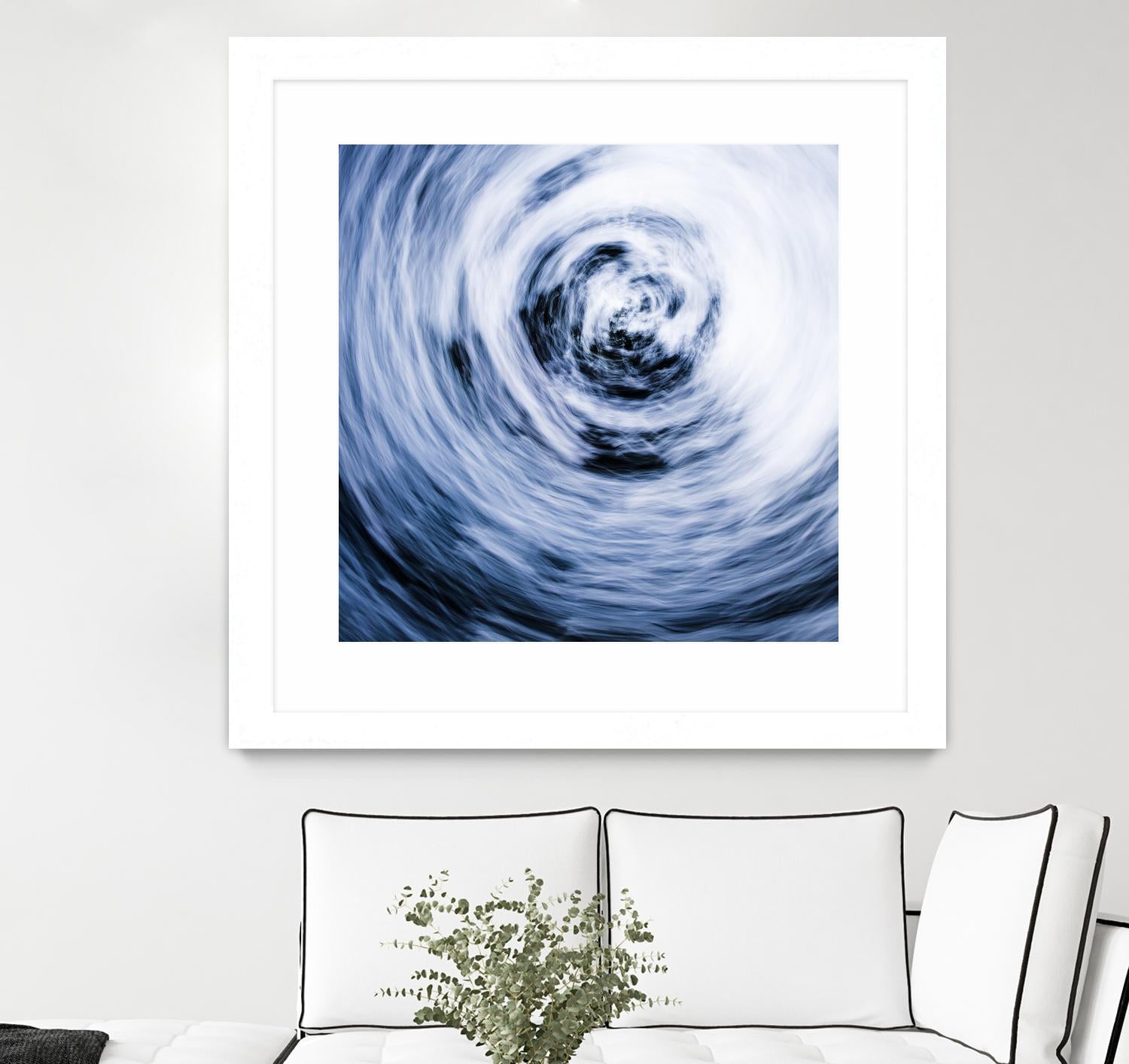 Forest Abstract 1 by Acer Images on GIANT ART - blue photo art