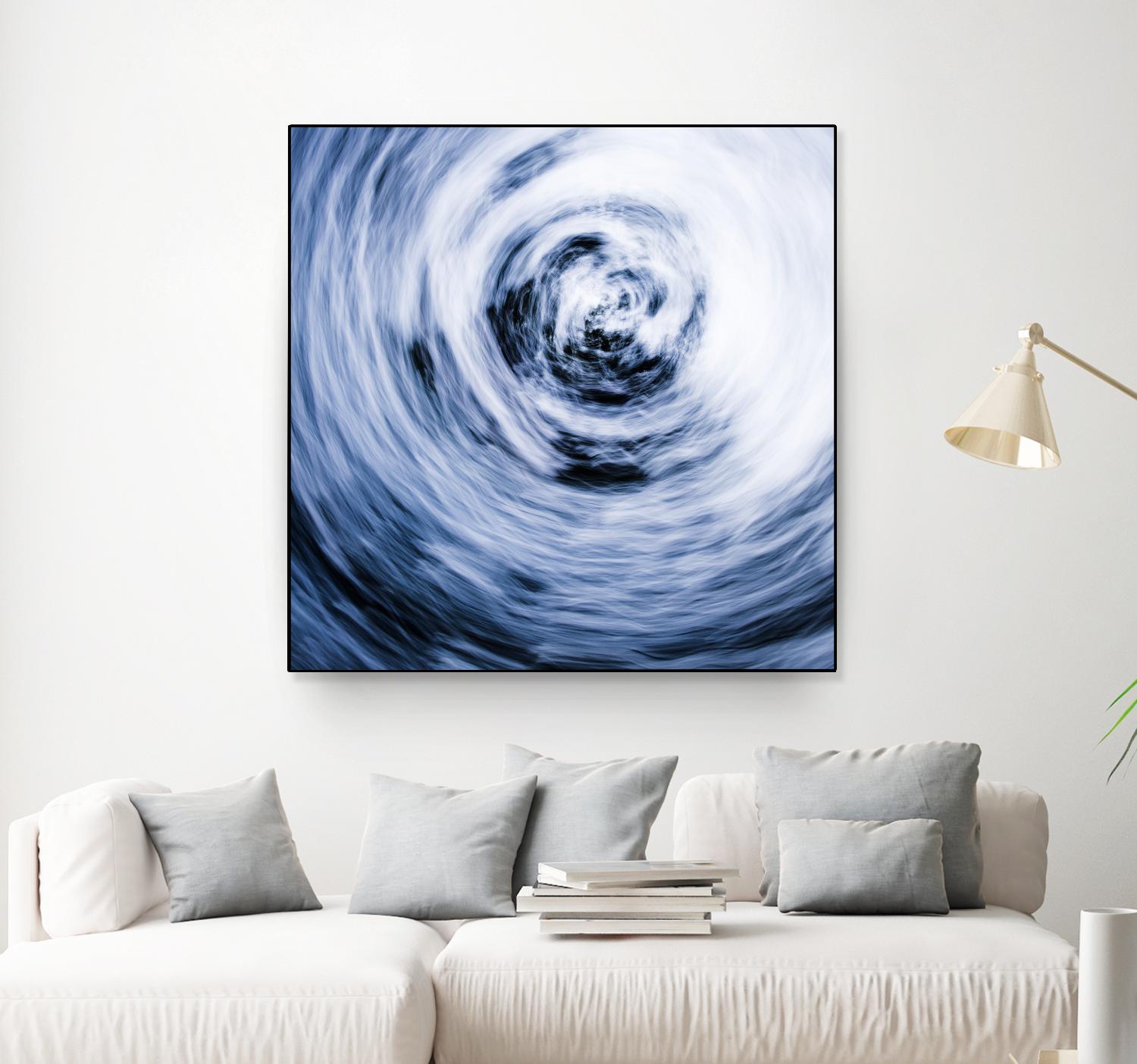 Forest Abstract 1 by Acer Images on GIANT ART - blue photo art