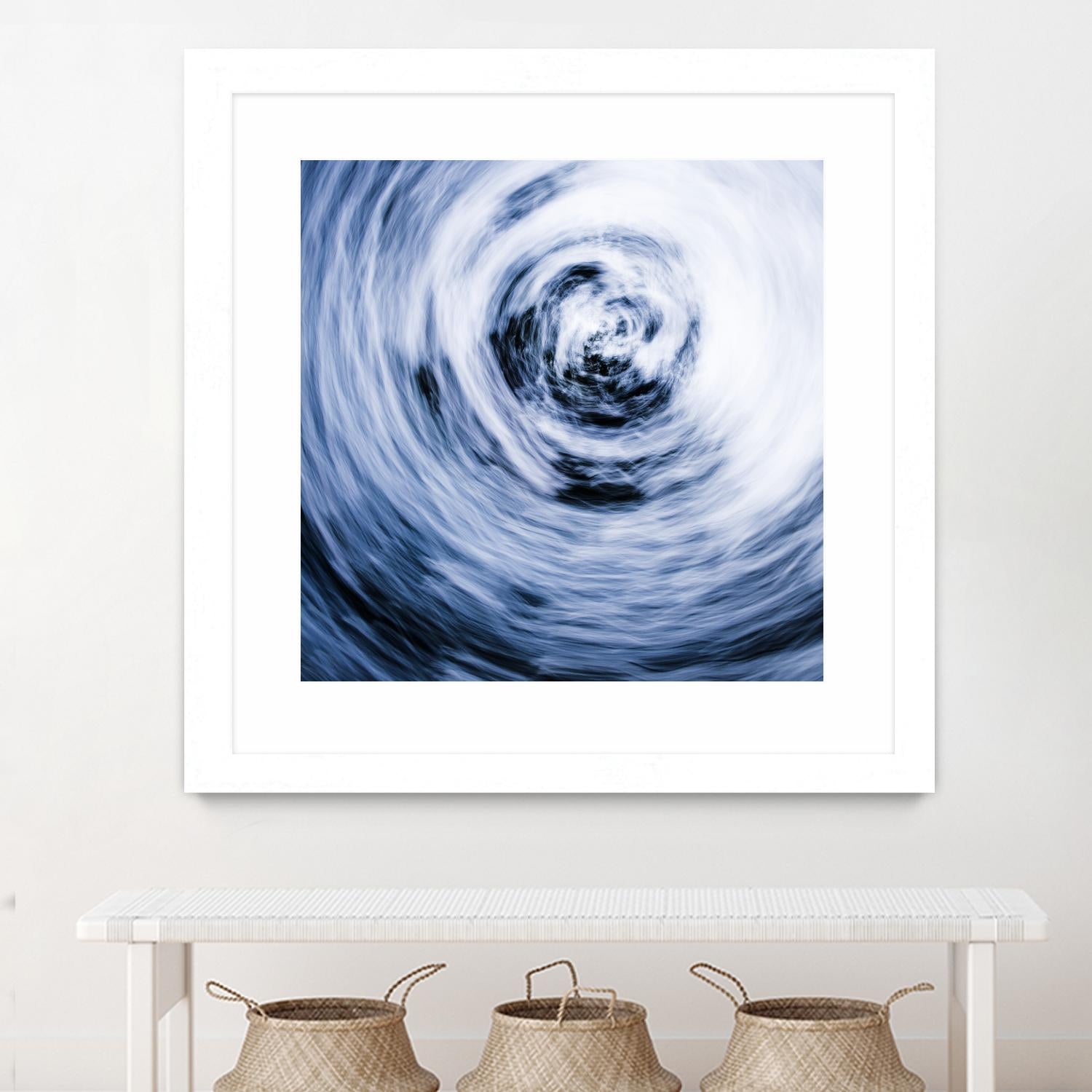 Forest Abstract 1 by Acer Images on GIANT ART - blue photo art