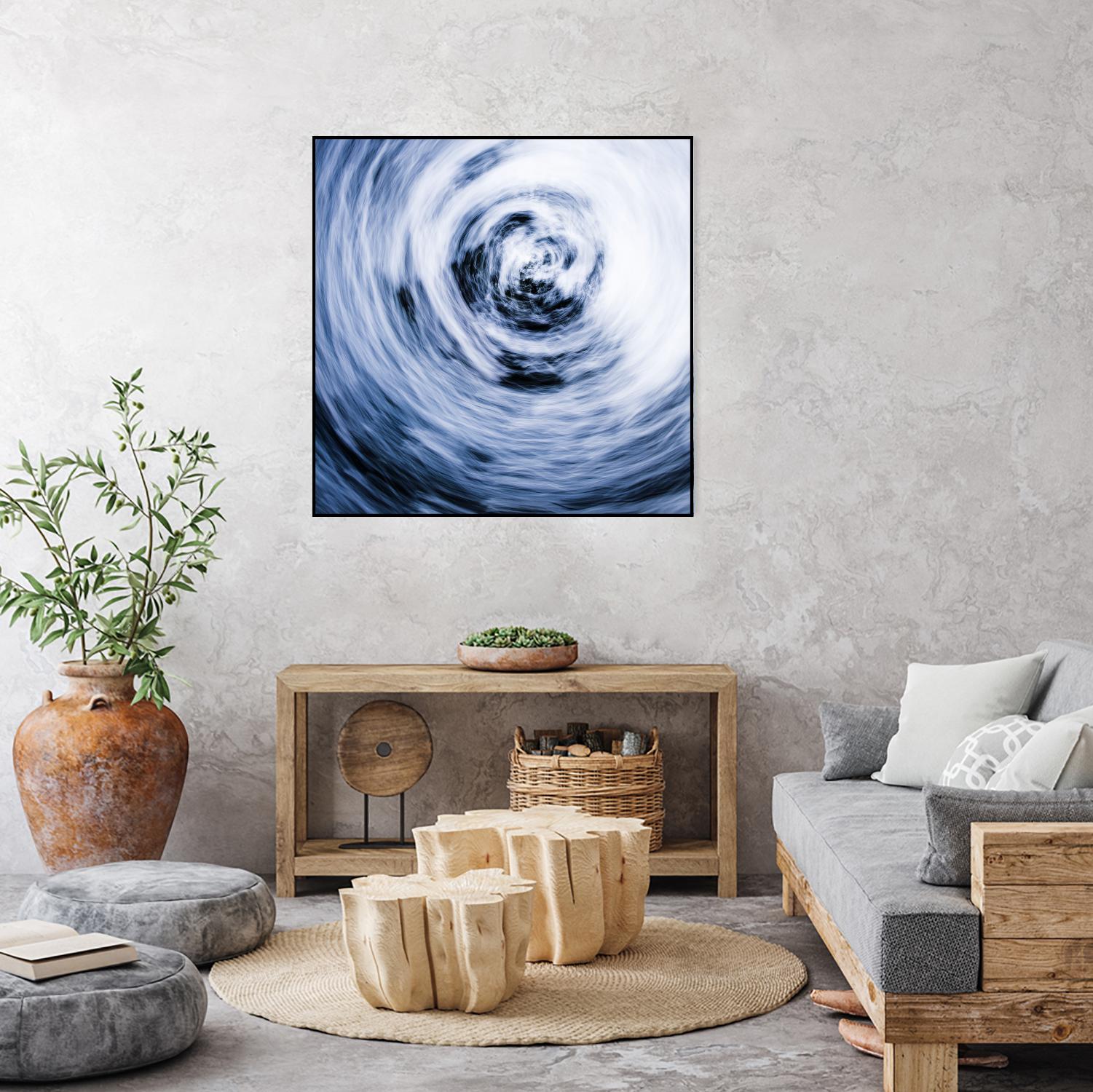 Forest Abstract 1 by Acer Images on GIANT ART - blue photo art