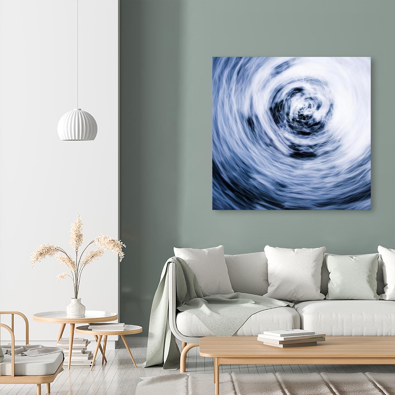 Forest Abstract 1 by Acer Images on GIANT ART - blue photo art