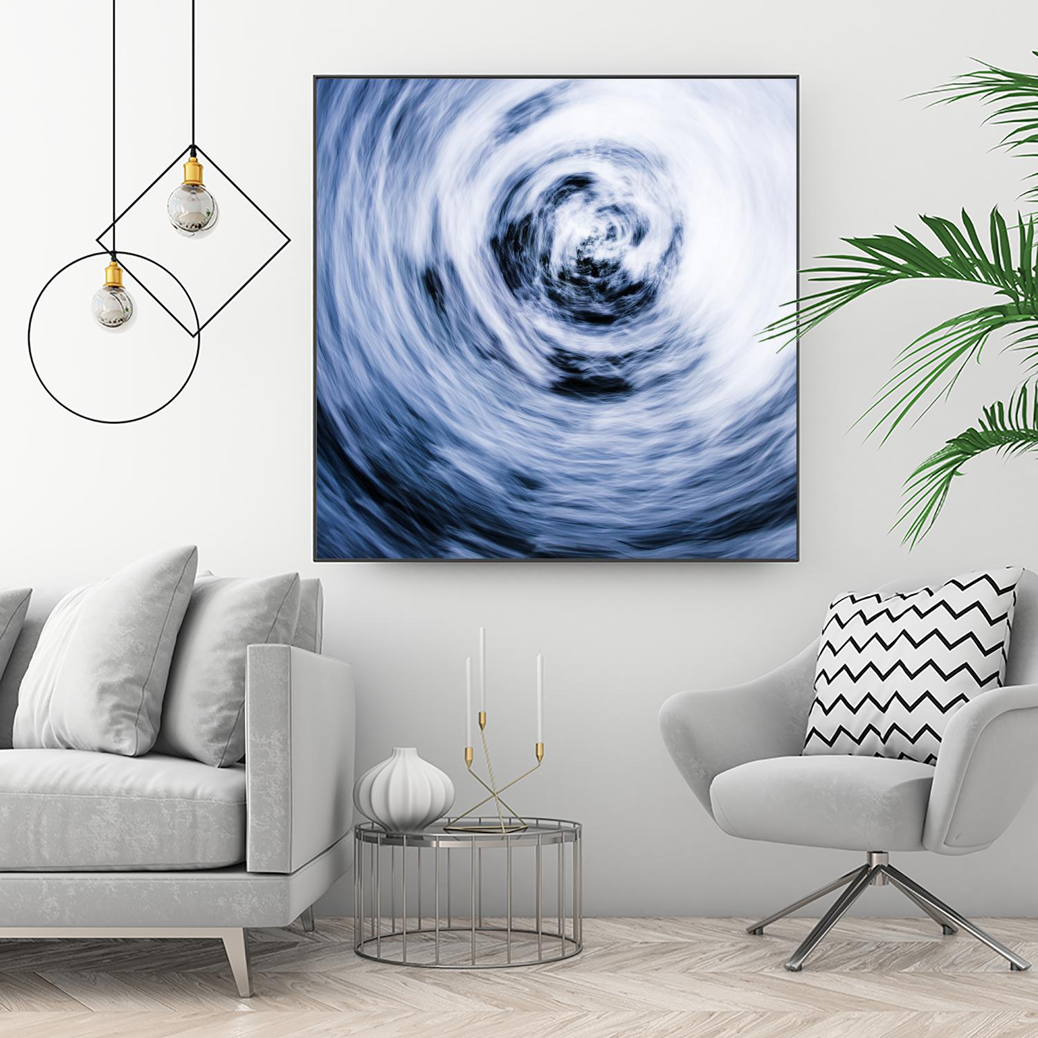 Forest Abstract 1 by Acer Images on GIANT ART - blue photo art