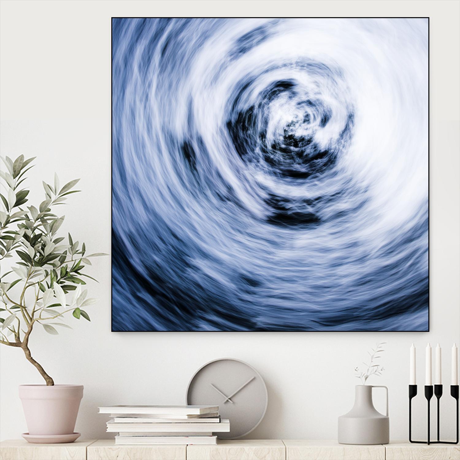 Forest Abstract 1 by Acer Images on GIANT ART - blue photo art