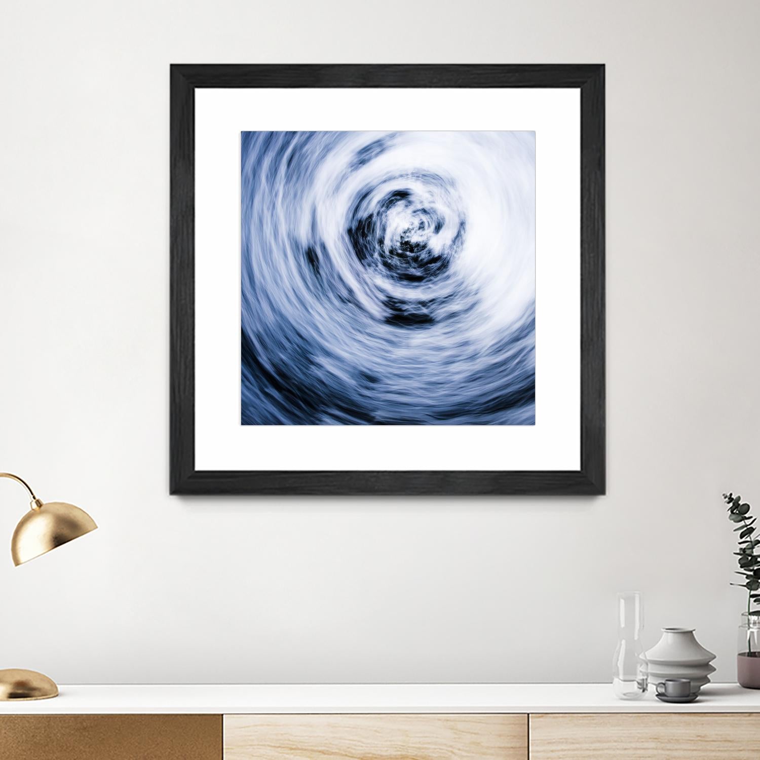 Forest Abstract 1 by Acer Images on GIANT ART - blue photo art