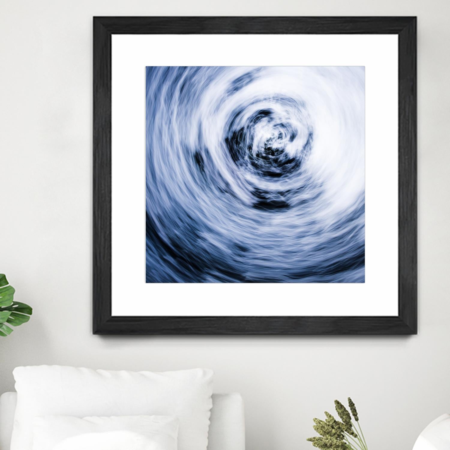 Forest Abstract 1 by Acer Images on GIANT ART - blue photo art