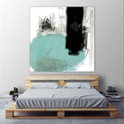 Sandstone G by Franka Palek on GIANT ART - black abstract