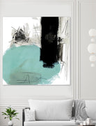 Sandstone G by Franka Palek on GIANT ART - black abstract