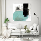 Sandstone G by Franka Palek on GIANT ART - black abstract