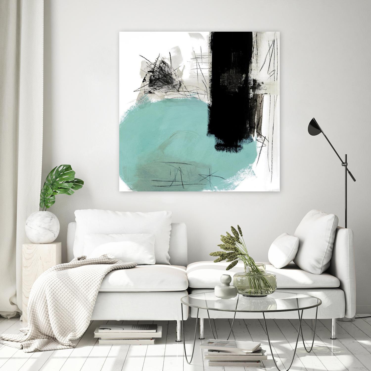 Sandstone G by Franka Palek on GIANT ART - black abstract