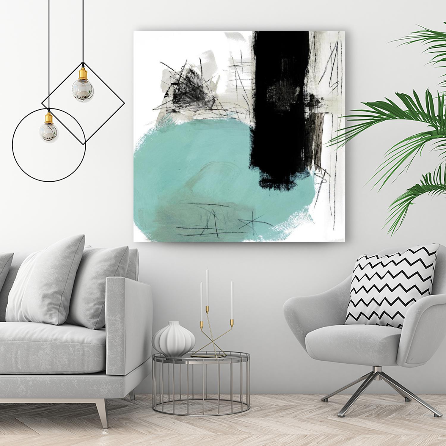 Sandstone G by Franka Palek on GIANT ART - black abstract