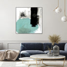 Sandstone G by Franka Palek on GIANT ART - black abstract