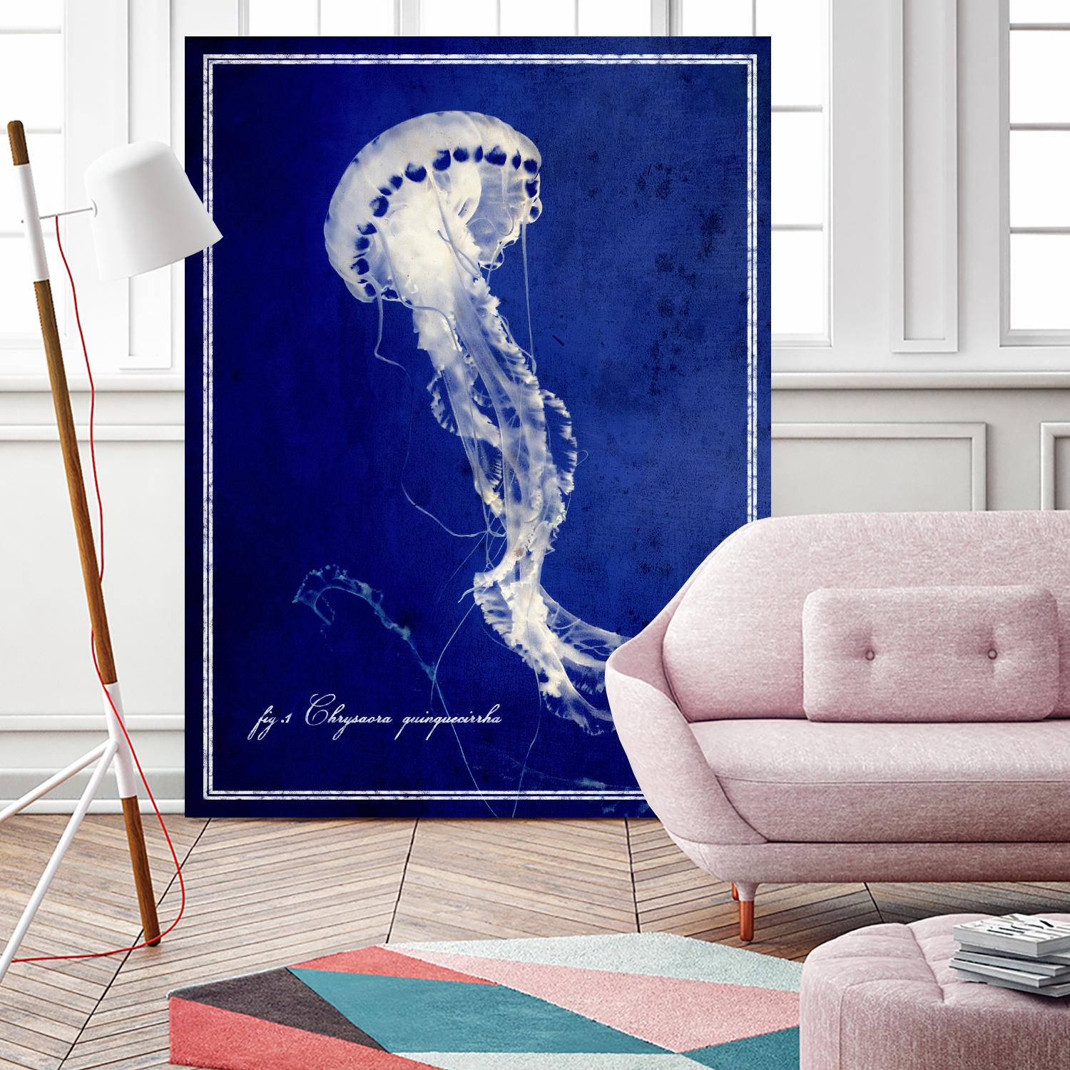 Marine Collection E by GI ArtLab on GIANT ART - blue nautical