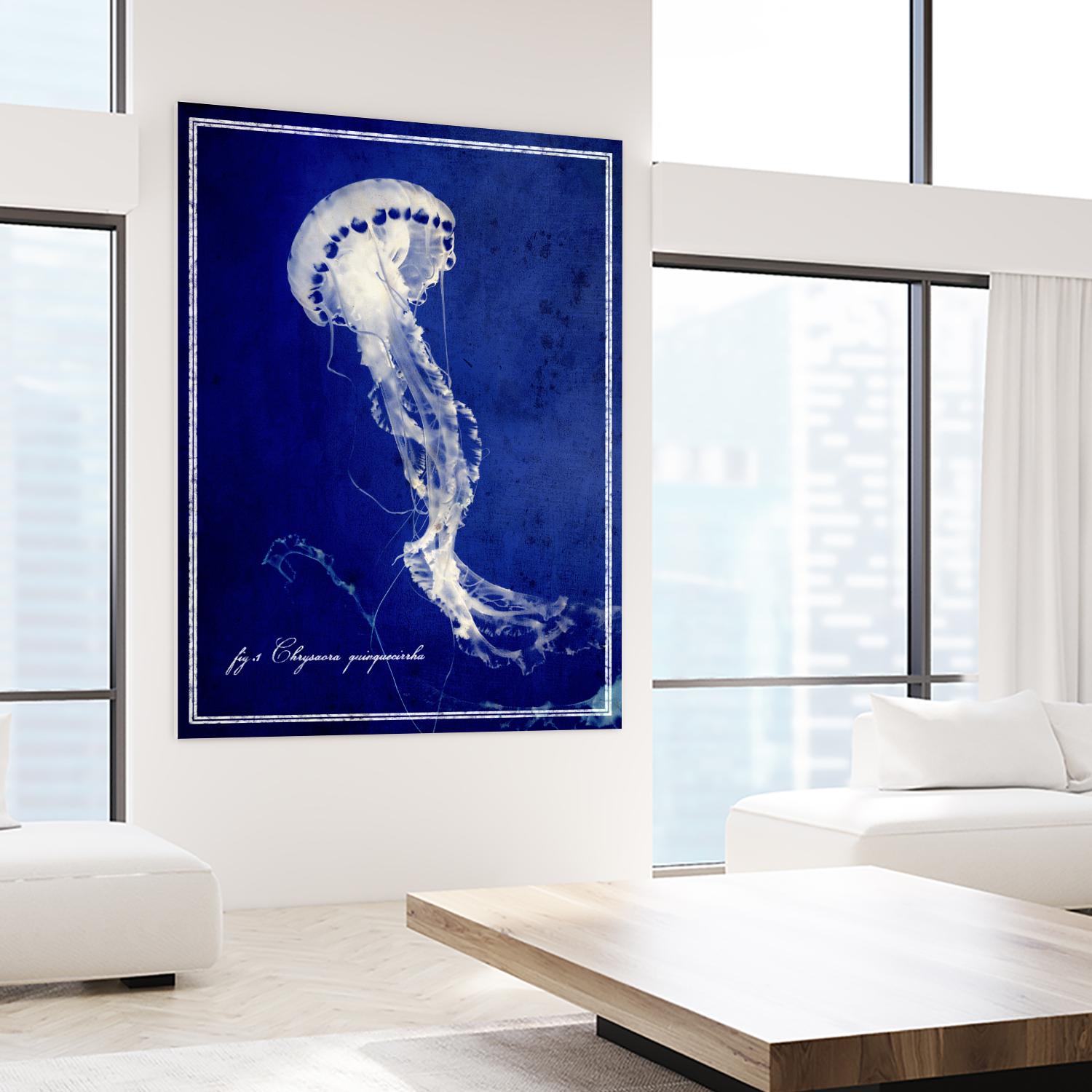 Marine Collection E by GI ArtLab on GIANT ART - blue nautical