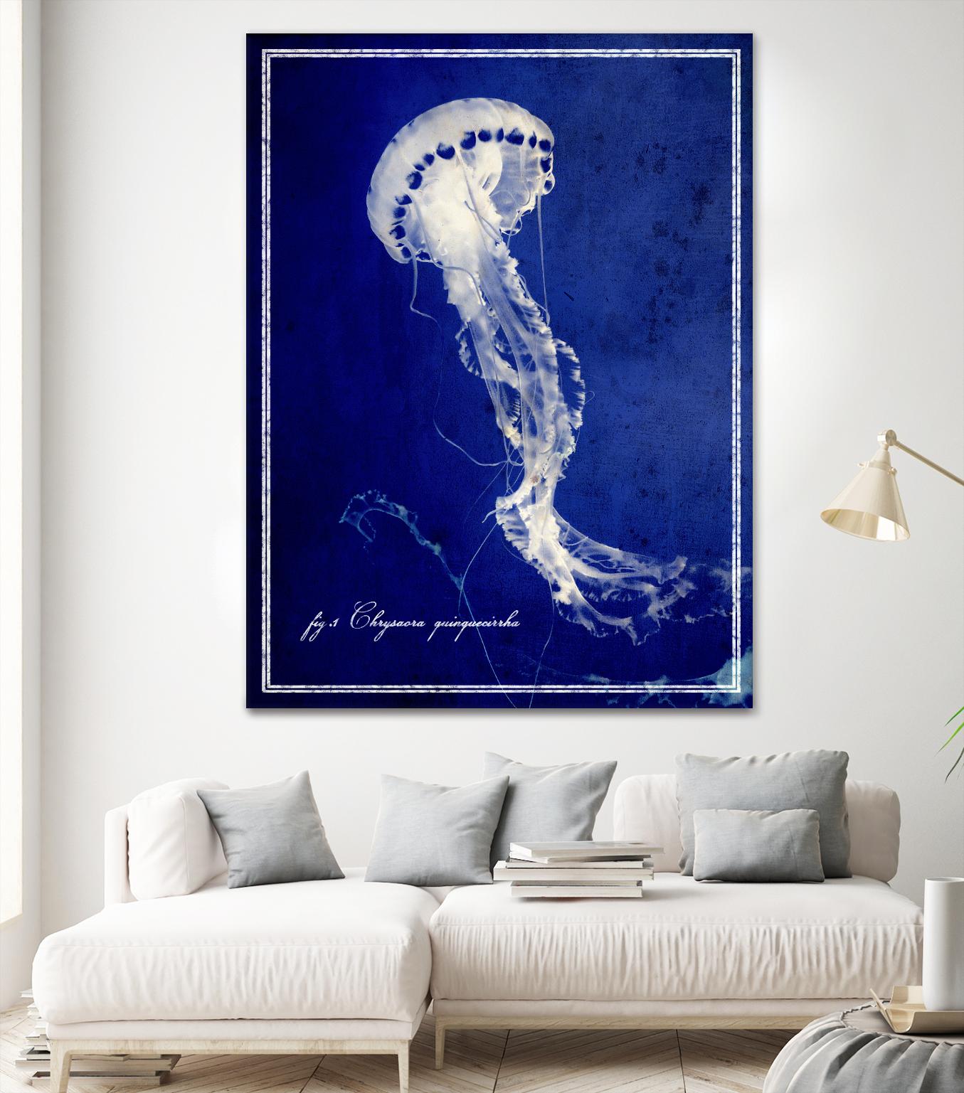 Marine Collection E by GI ArtLab on GIANT ART - blue nautical
