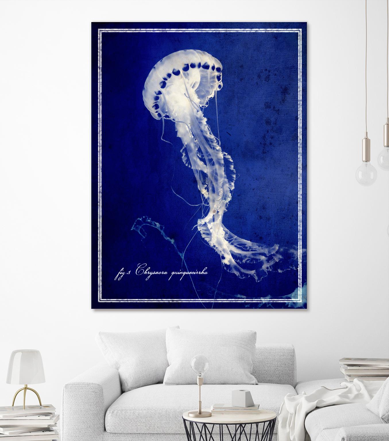 Marine Collection E by GI ArtLab on GIANT ART - blue nautical