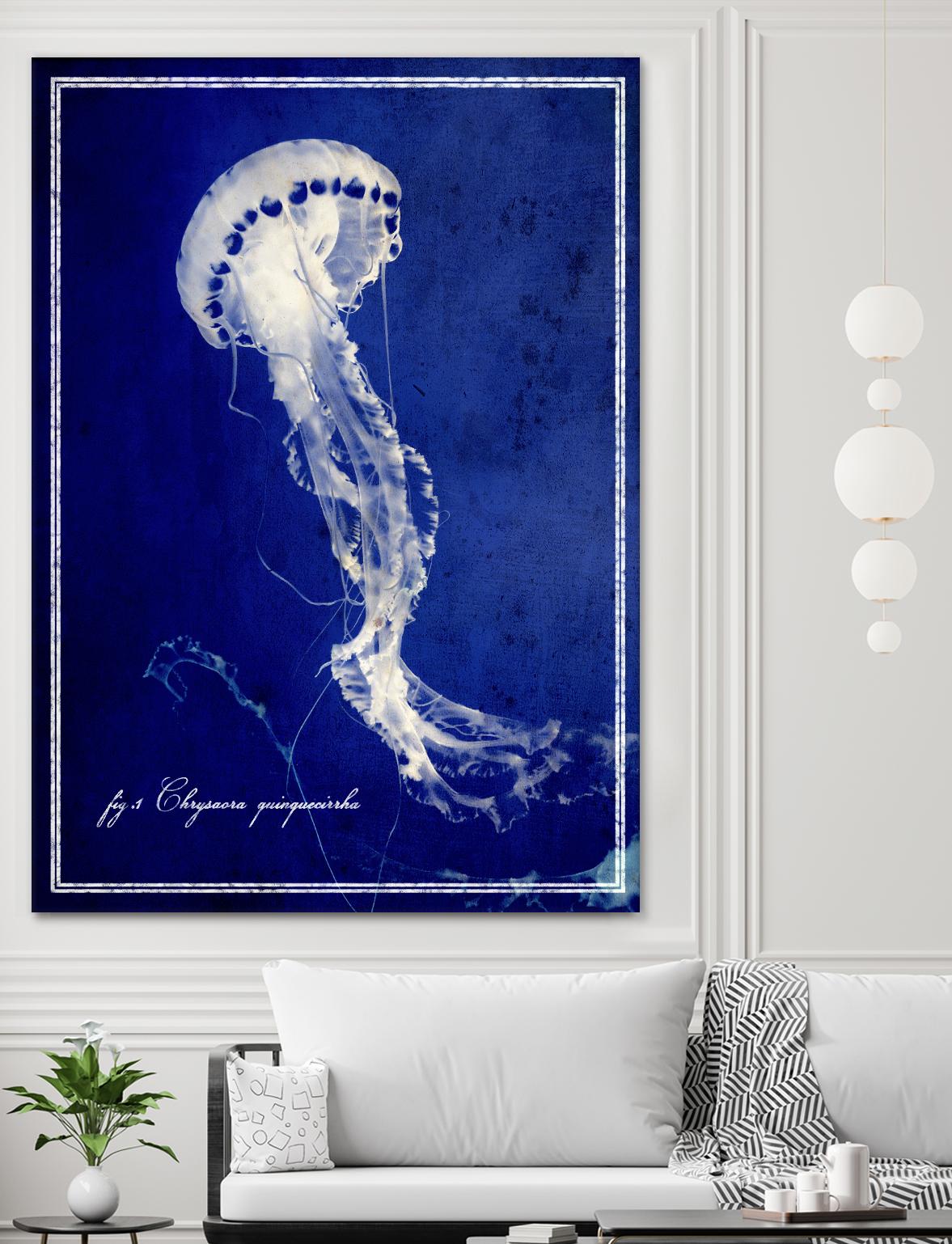Marine Collection E by GI ArtLab on GIANT ART - blue nautical