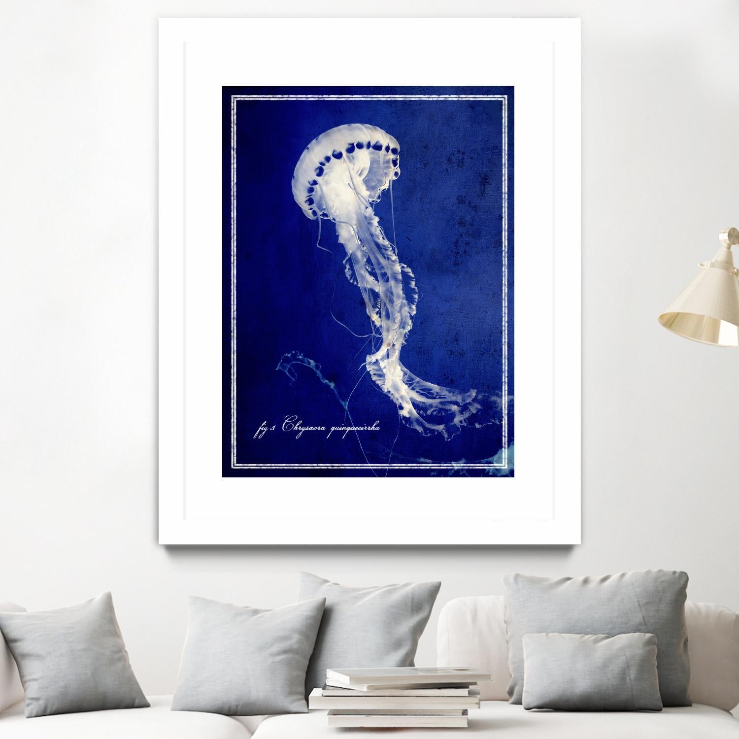 Marine Collection E by GI ArtLab on GIANT ART - blue nautical