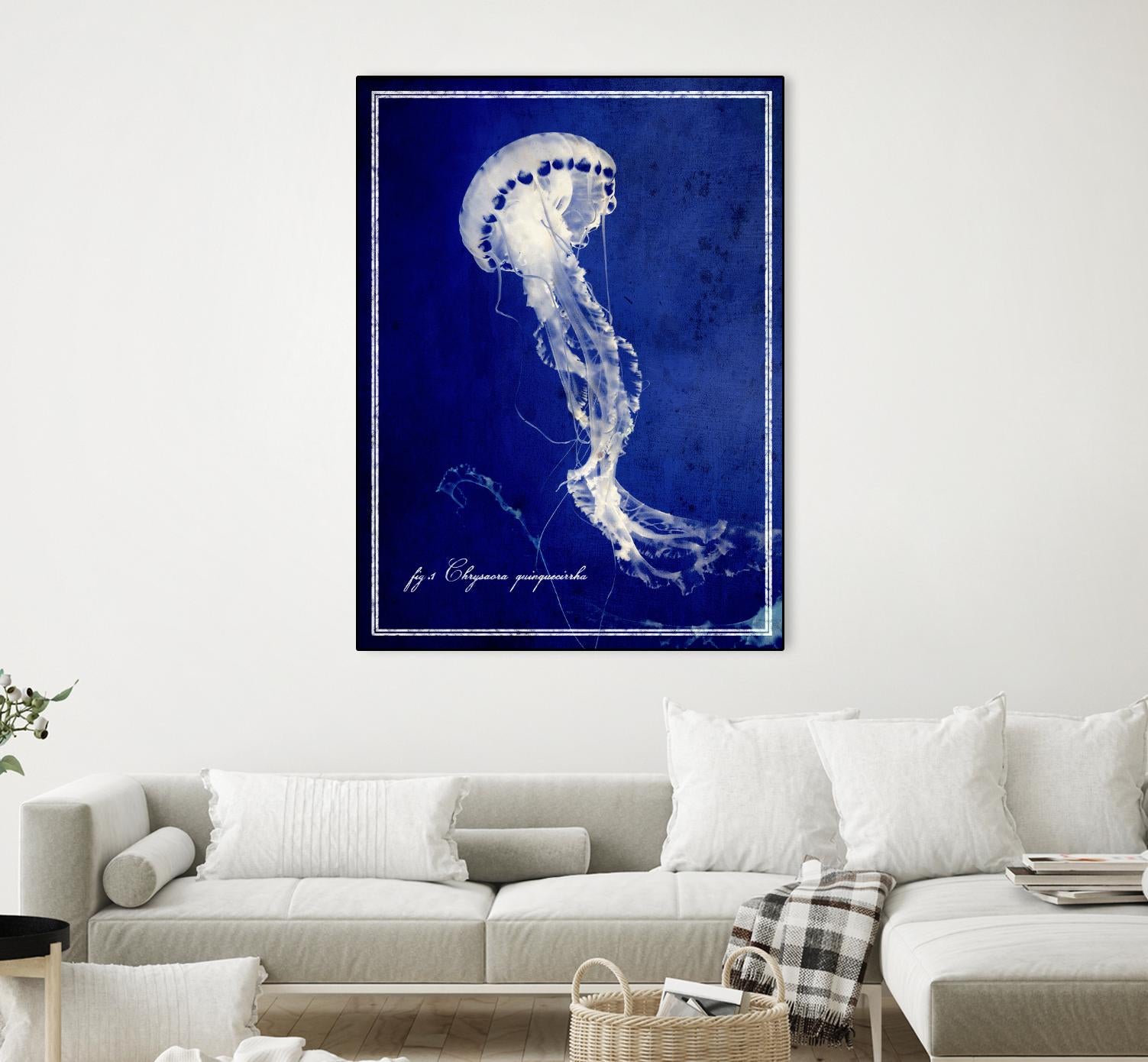 Marine Collection E by GI ArtLab on GIANT ART - blue nautical