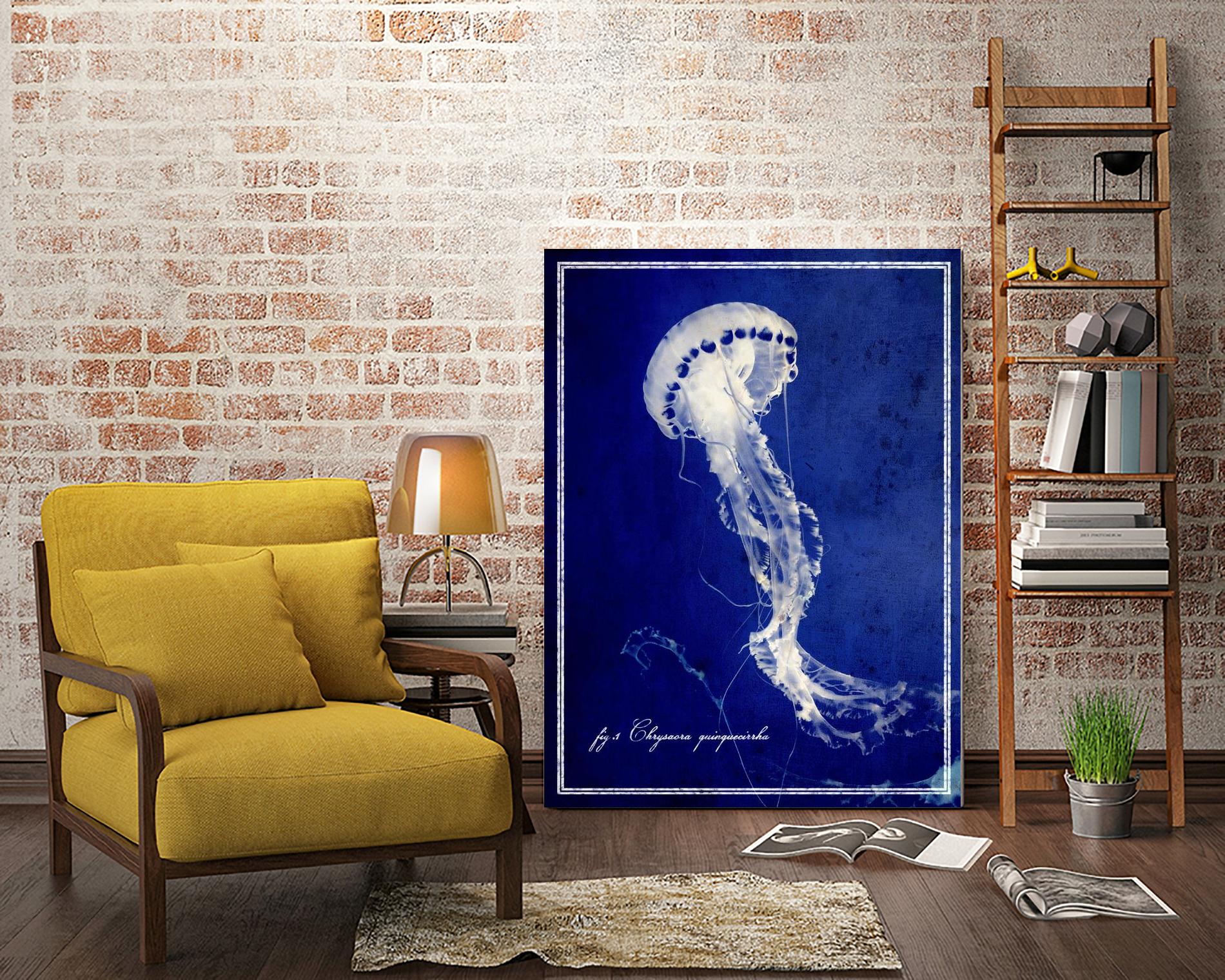 Marine Collection E by GI ArtLab on GIANT ART - blue nautical