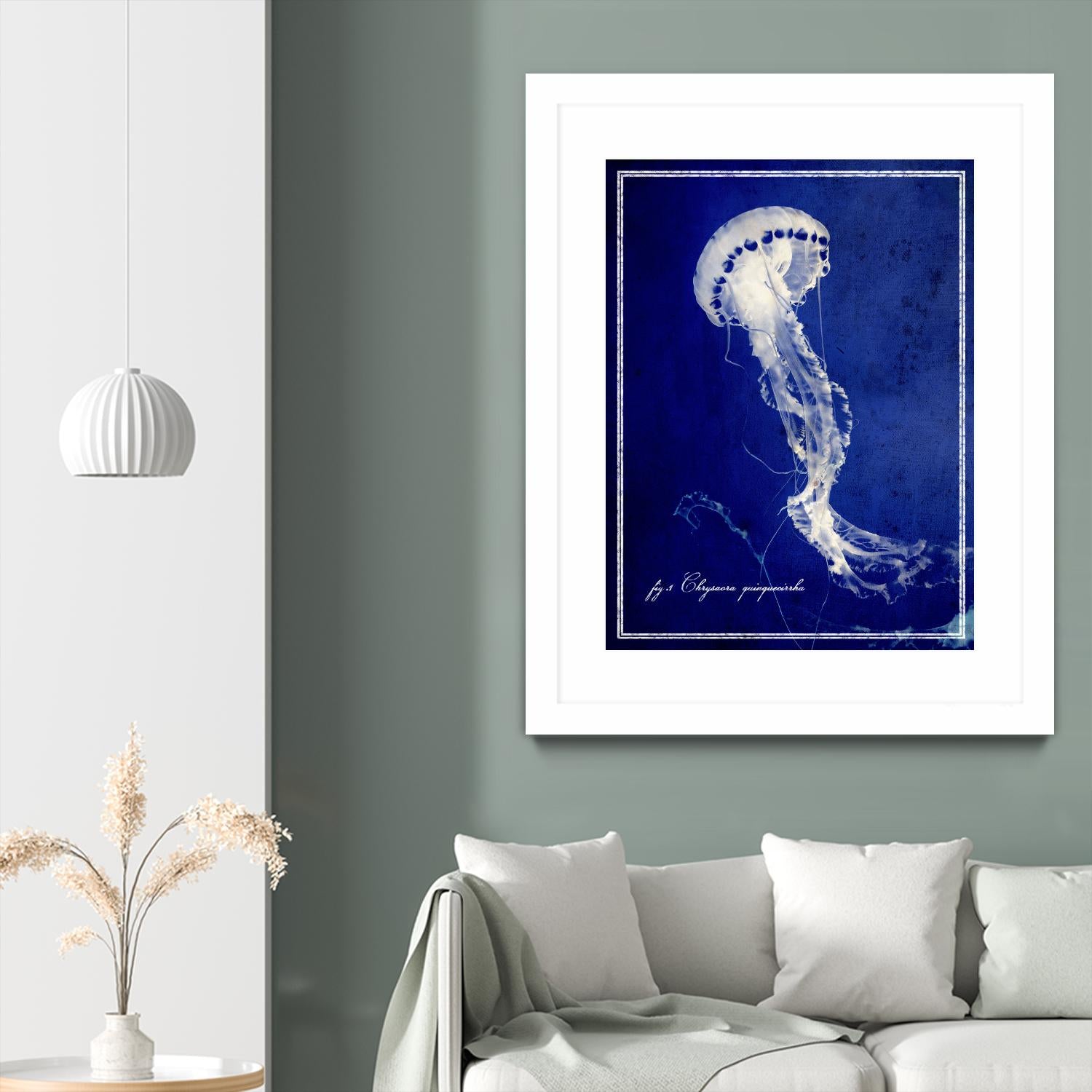 Marine Collection E by GI ArtLab on GIANT ART - blue nautical