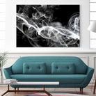 Smoke by GI ArtLab on GIANT ART - white abstract
