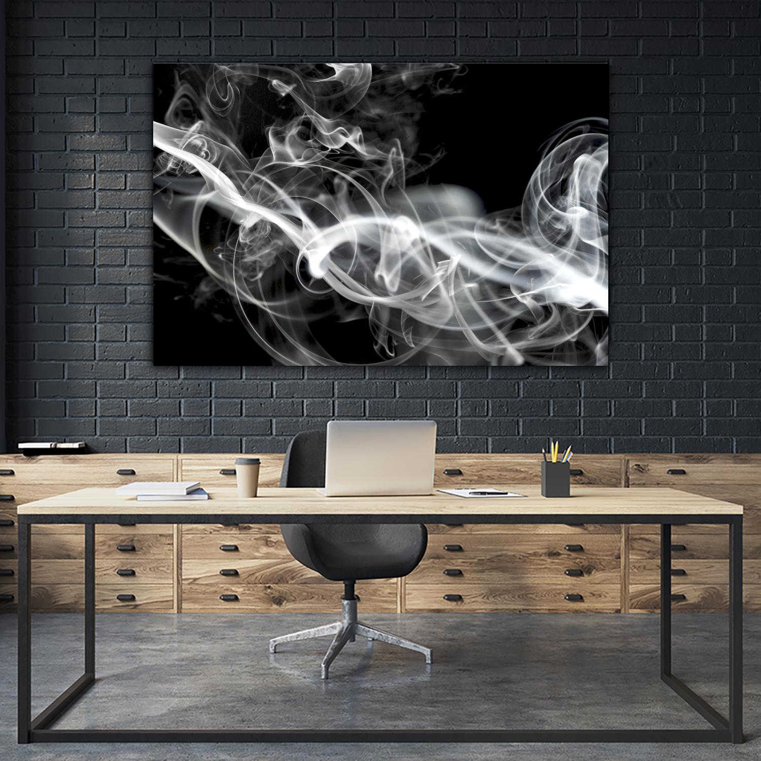 Smoke by GI ArtLab on GIANT ART - white abstract