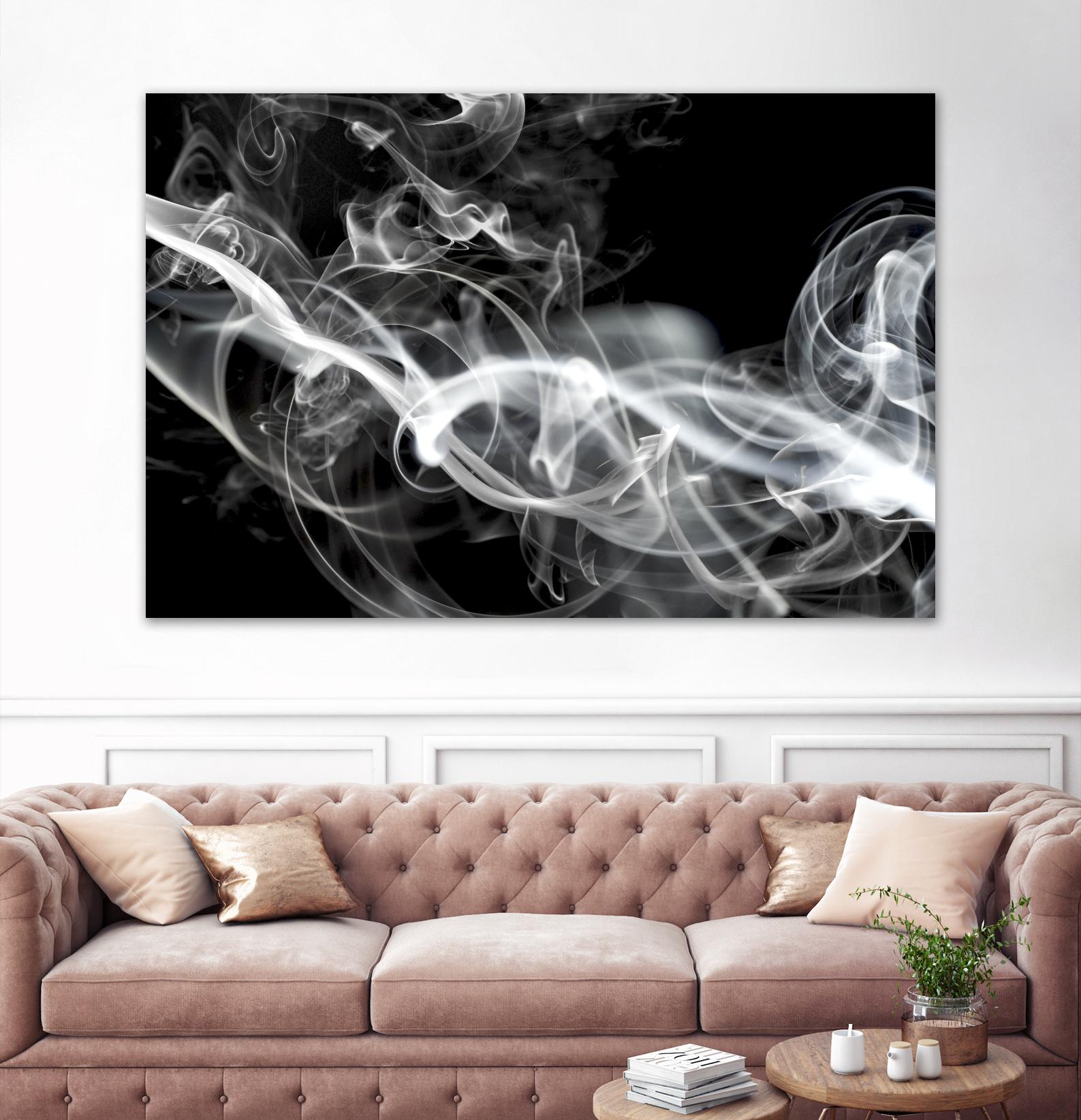 Smoke by GI ArtLab on GIANT ART - white abstract