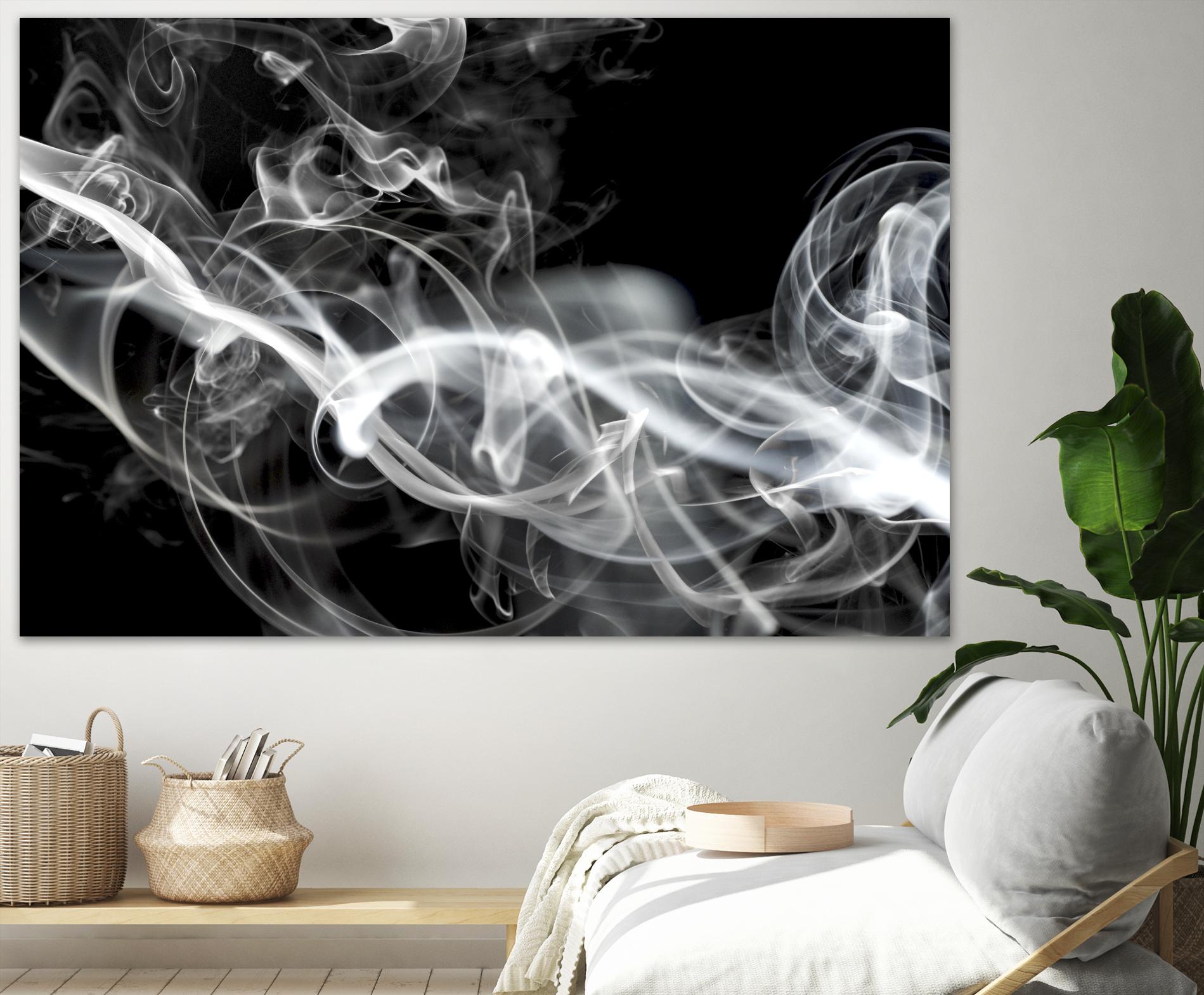 Smoke by GI ArtLab on GIANT ART - white abstract