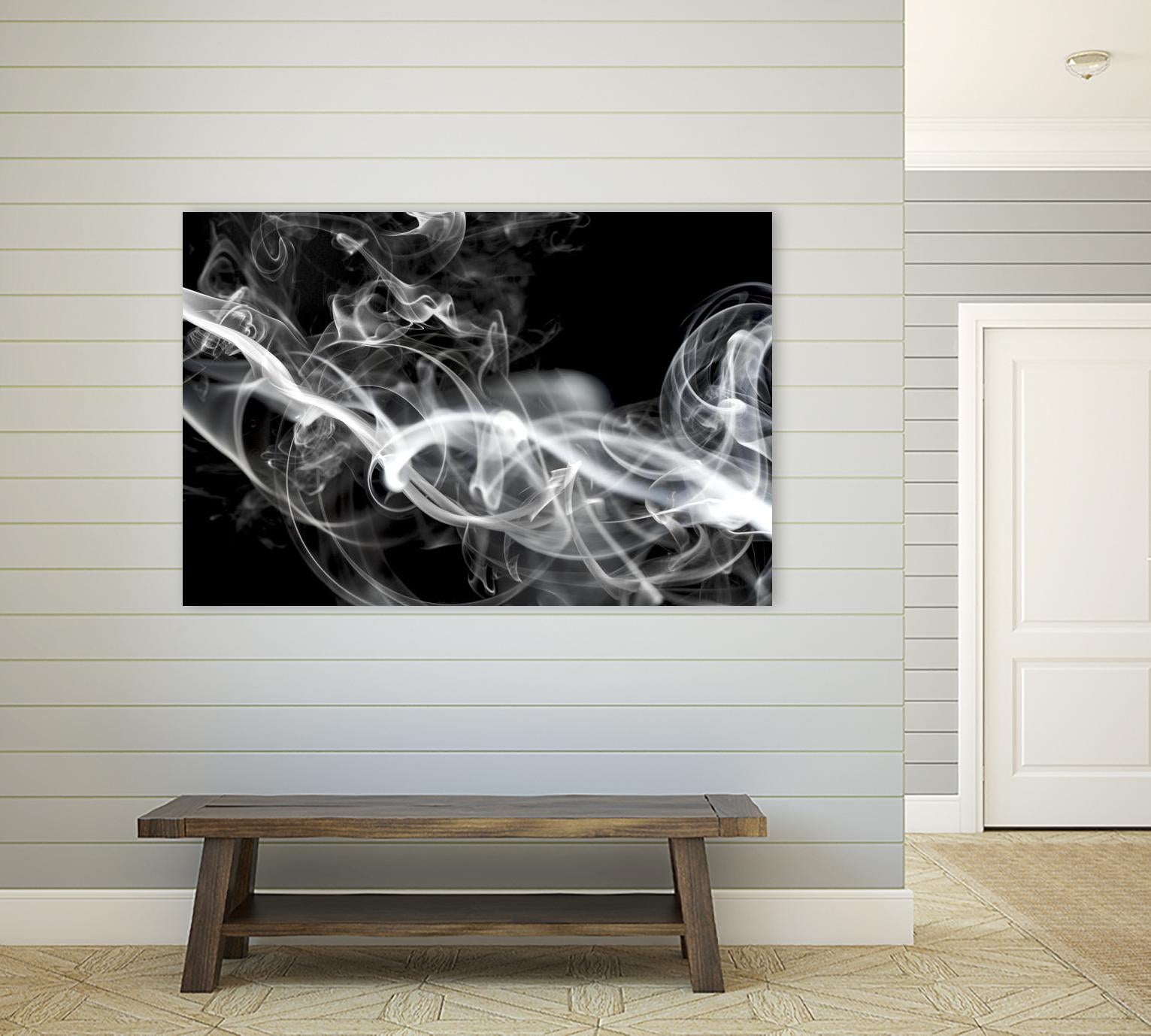 Smoke by GI ArtLab on GIANT ART - white abstract