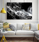 Smoke by GI ArtLab on GIANT ART - white abstract