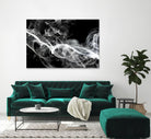 Smoke by GI ArtLab on GIANT ART - white abstract
