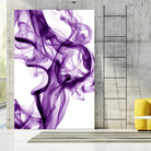 Purple Smoke by GI ArtLab on GIANT ART - white abstract