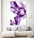 Purple Smoke by GI ArtLab on GIANT ART - white abstract