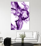 Purple Smoke by GI ArtLab on GIANT ART - white abstract