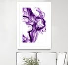Purple Smoke by GI ArtLab on GIANT ART - white abstract