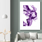 Purple Smoke by GI ArtLab on GIANT ART - white abstract