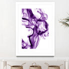 Purple Smoke by GI ArtLab on GIANT ART - white abstract