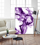 Purple Smoke by GI ArtLab on GIANT ART - white abstract