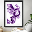 Purple Smoke by GI ArtLab on GIANT ART - white abstract