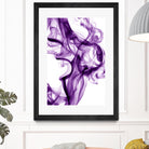 Purple Smoke by GI ArtLab on GIANT ART - white abstract
