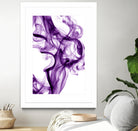 Purple Smoke by GI ArtLab on GIANT ART - white abstract