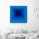 After Josef B by GI ArtLab on GIANT ART - blue abstract