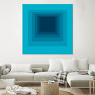 After Josef D by GI ArtLab on GIANT ART - blue abstract