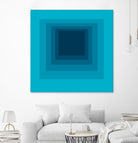 After Josef D by GI ArtLab on GIANT ART - blue abstract