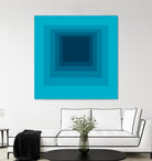 After Josef D by GI ArtLab on GIANT ART - blue abstract