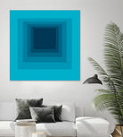 After Josef D by GI ArtLab on GIANT ART - blue abstract